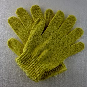 Yellow Kevlar glove - 7 guage